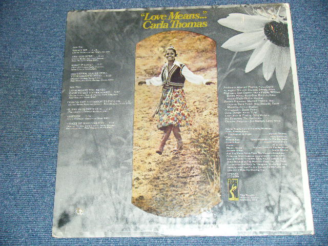 画像: CARLA THOMAS - LOVE MEANS / 1971 US AMERICA ORIGINAL "BRAND NEW SEALED"  LP 