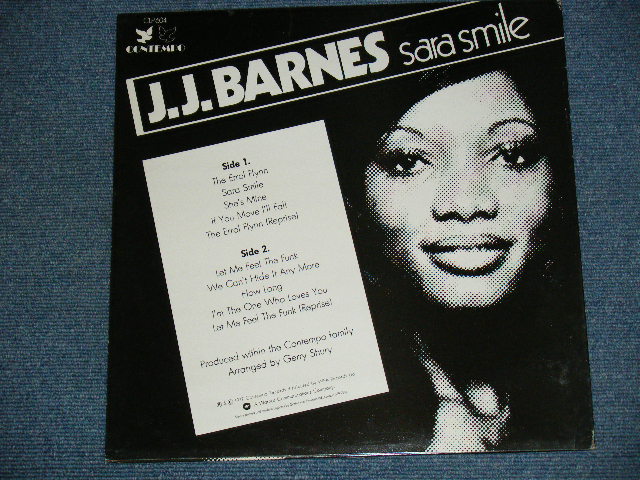 画像: J.J.BARNES - SARA SMILE / 1977  US AMERICA ORIGINAL Used LP 