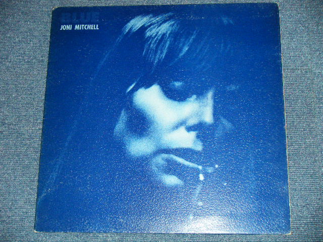 画像: JONI MITCHELL  - BLUE (Matrix # : A) 31218 C /B) 31219 C )  (Ex++/MINT-)   / 1970 FRANCE FRENCH  ORIGINAL "1st Press BROWN Label" Used  LP