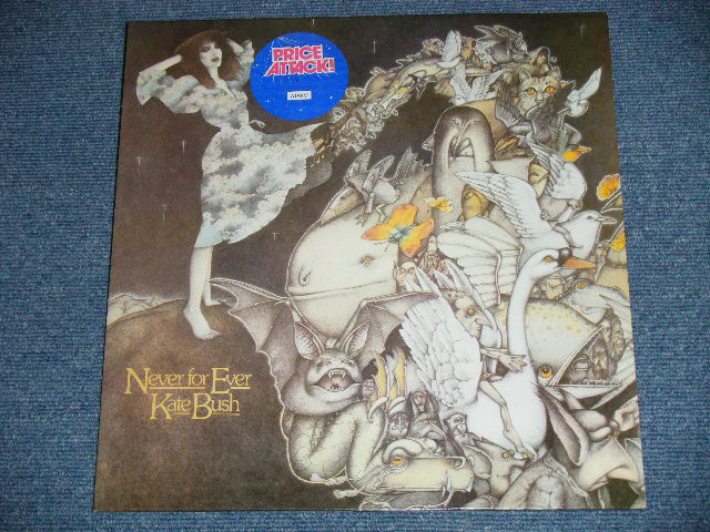 画像: KATE BUSH - NEVER FOR EVER(Matrix #    A) A-5   B) B-4) (MINT-/MINT ) / 1980 UK ENGLAND ORIGINAL Used LP 