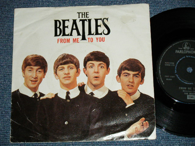The BEATLES - FROM ME TO YOU : THANK YOU GIRL (Ex/Ex++) / 1980's USK  ENGLAND REISSUE Used 7 Single With PICTURE SLEEVE