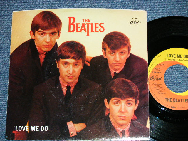 画像1: The BEATLES - LOVE ME DO : P.S.I LOVE YOU  (Ex++/Ex+++ / 1982 US AMERICA  REISSUE  Used 7" Single With PICTURE SLEEVE 