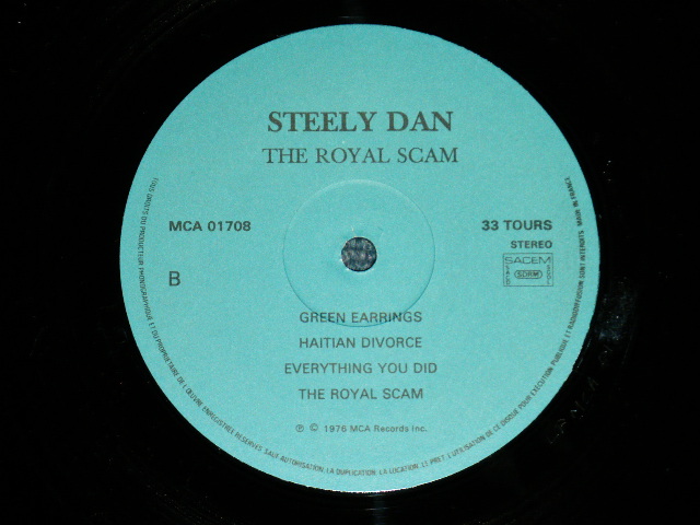 画像: STEELY DAN -    THE ROYALSCAM ( NEW)  / FRANCE REISSUE "BRAND NEW" LP 