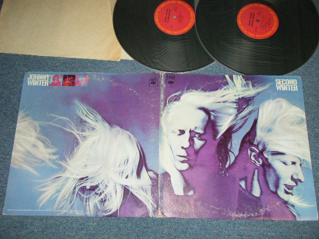 画像1: JOHNNY WINTER -  SECOND WINTER ( Matrix # 1C/1D/1D) (Ex+/MINT-) / Early 1970's US AMERICA 2nd Press "RED Label" Used  2 LP's With 3 SIDED 