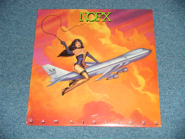 画像1: NOFX - S & M AIRLINES (SEALED)  / 1989 US AMERICAN ORIGINAL"BRAND NEW SEALED" LP