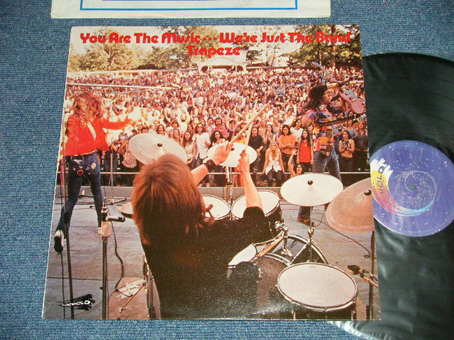 画像1: TRAPEZE ( GLENN HUGHES of DEEP PURPLE) -  YOU ARE THEMUSIC ...WE'RE JUST THE BAND (Matrix #   A) XZAL-11693-P-1   B) XZAL-11694-P-1 ) (Ex+++/MINT-)  / 1972 UK ENGLAND ORIGINAL Used LP