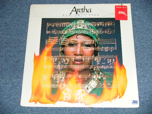 画像1: ARETHA FRANKLIN - ALMIGHTY FIRE (SEALED Cut Out)  / 1978 US AMERICA ORIGINAL "Brand New Sealed" LP 