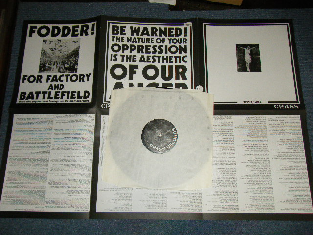 画像1: CRASS - YES SIR, I WILL.  (NEW)  /  FRANCE FRENCH REISSUE? "With PORTER JACKET"   "BRAND NEW"  LP