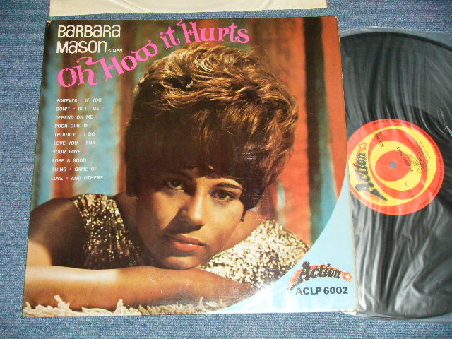 画像1: BARBARA MASON - OH, HOW IT HURTS (Ex+/Ex+++ B-5,6:Ex) / 1968 UK ENGLAND ORIGINAL Used LP   