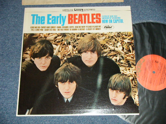 画像1: The BEATLES - THE EARLY BEATLES  ( Matrix # A)A)  ST-1-2309-G21 ▵23982 MASTERED BY CAPITOL     B)  ST-1-2309-G20 ▵23982-(2) MASTERED BY CAPITOL  )  (MINT-/MINT-) / Late1972 Version US AMERICA "ORANGE Label" STEREO Used LP 