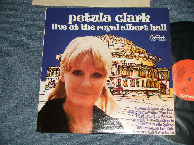 画像1: PETULA CLARK - LIVE AT THE ROYAL ALBERT HALL (Ex+++/MINT-)  / 1967 US AMERICA ORIGINAL  Used LP