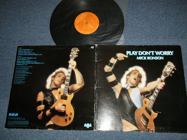 画像1: MICK RONSON - PLAY DON'T WORRY (Ex+/Ex+++ B-2:Ex)  / 1975 US AMERICA  ORIGINAL Used  LP 