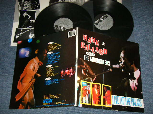 画像1: HANK BALLARD & THE MIDNIGHTERS - LIVE AT THE PALAIS (Ex+/Ex EDSP) / 1986 EUROPE ORIGINAL Used 2-LP's 