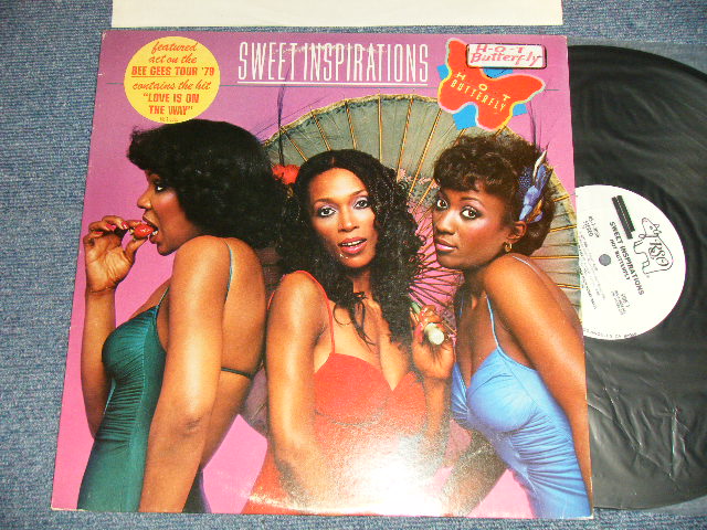 画像1: SWEET INSPIRATIONS - HOT BUTTERFLY (Ex+/Ex++ STOFC. STOL) / 1979 US AMERICA ORIGINAL "WHITE LABEL PROMO"  Used LP   