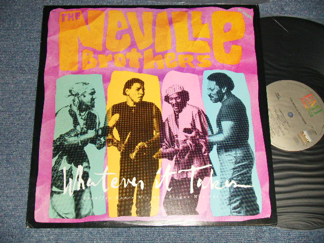 画像1: The NEVILLE BROTHERS - WHATEVER IT TAKES (Ex+++/MINT-) / 1987 US AMERICA ORIGINAL Used 12"