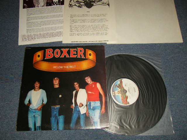 画像1: BOXER - BELOW THE BELT (Ex++/MINT-) / 1975 US AMERICA ORIGINAL "PROMO with PROMO SHEET" Used LP 