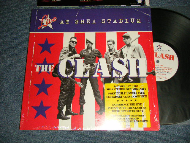 THE CLASH - LIVE AT SHEA STADIUM (MINT/MINT) / 2008 US AMERICA ORIGINAL  Used LP