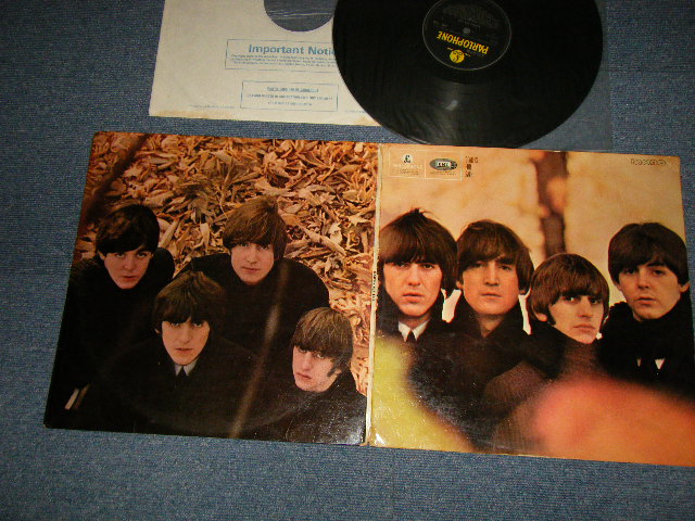 画像1: The BEATLES - BEATLES FOR SALE (Matrix #A)XEX 503-3N  1 RR B)XEX 504-4N  3 TP)  (Ex+/Ex++) / 1965 UK ENGLAND ORIGINAL "YELLOW PARLOPHONE" "MONO" Used LP