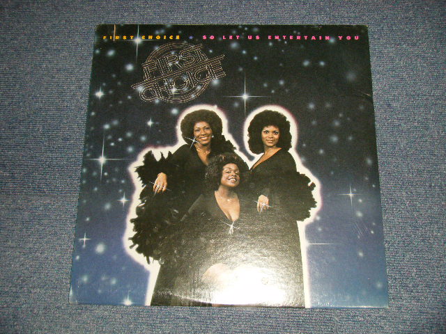 画像1: FIRST CHOICE - SO LET US ENTERTAIN YOU (SEALED CutOut) / 1976 US AMERICA ORIGINAL "Brand New Sealed" LP