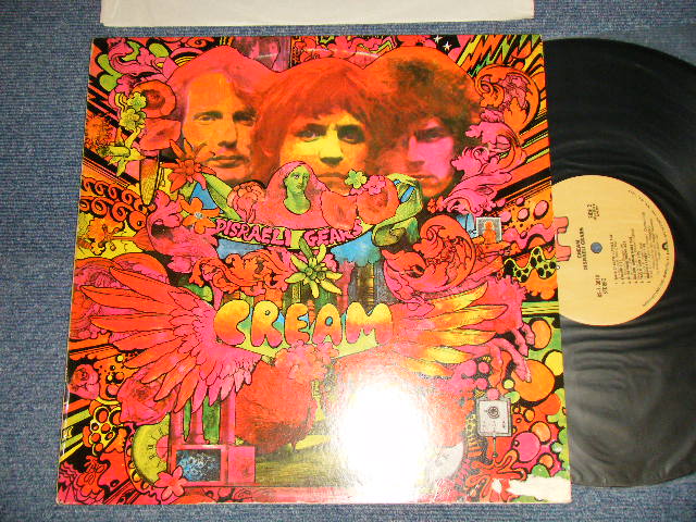 画像1: CREAM - DISRAELI GEARS(Ex, Ex++/Ex++++) / 1977 Version US AMERICA REISSUE Used LP 