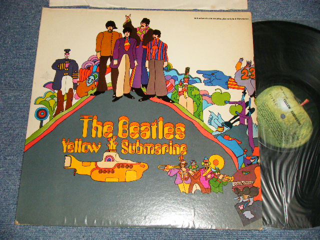 画像1:  BEATLES  - YELLOW SUBMARINE (Matrix #A)SW-1-153-A-11  54 A3 B)SW-2-153-A-7  54 B8)  "PITMAN Press in NJ"(Ex/Ex+++ EDSP) / 1969 US AMERICA ORIGINAL "CAPITOL logo on Label Bottom" Used LP 