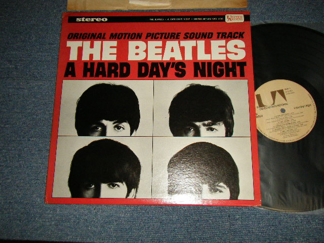 THE BEATLES - A HARD DAYS NIGHT (Sound Track) (Matrix #A)UAS 6366 