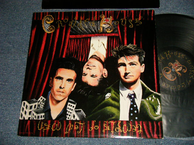 画像1: CROWDED HOUSE - TEMPLE OF COIN MAN (With CUSTOM SLEEVE)  (Ex+++/MINT-) / 1988 US AMERICA ORIGINAL Used LP