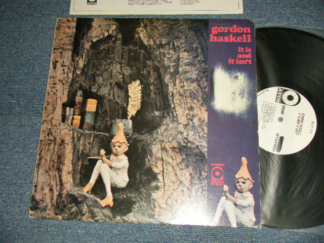 画像1: GORDON HASKELL (KING CRIMSON) - IT IS AND IT ISN'T (With INSERTS) (A)ST-C-712323 B AT/GP PR B)ST-C-712324 B AT/GP PR) "PR / PRESSWELL Press in NJ" (Ex++/Ex+++ Looks:Ex++ WOL) /1972 US AMERICA ORIGINAL "WHITE LABEL PROMO" Used LP