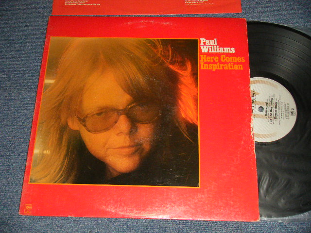 画像1: PAUL WILLIAMS - HERE COMES INSPIRATION (Witg CUSTOM INNER) (A)T1 B)T2) "TERRE HAUTE Press in INDIANA") (Ex/Ex+++) / 1974 US AMERICA ORIGINAL Used LP 