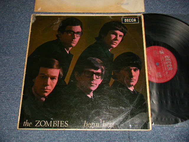 THE ZOMBIES - BEGIN HERE (DEBUT ALBUM in UK ENGLAND ) (Ex/Ex+)