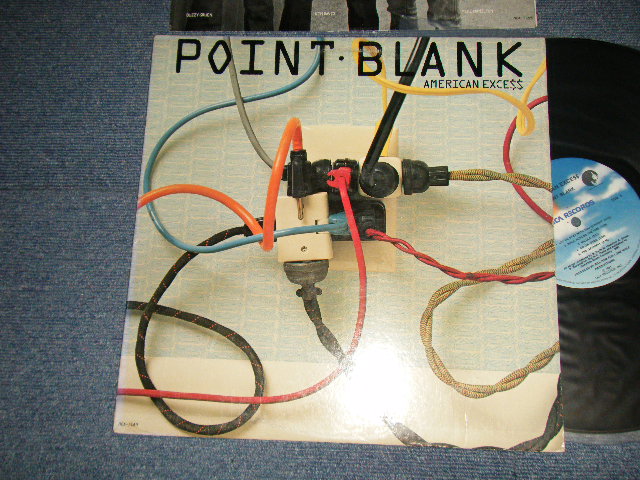 画像1: POINT BLACK - AMERICAN EXCESS (With CUSTOM INNER SLEEVE) (Ex++/MINT-) / 1981 US AMERICA ORIGINAL Used LP 