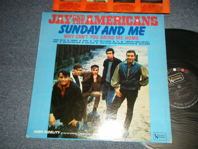 画像1: JAY AND THE AMERICANS - SUNDAY AND ME (Ex++/Ex+++ A-2:Ex) / 1966 US AMERICA ORIGINAL 1st Press "BLACK Label" MONO Used LP 