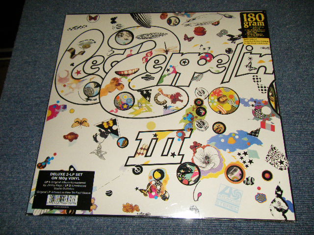 画像1: LED ZEPPELIN - III 3 (REMASTERED by JIMMY PAGE) (SEALED) / 2014 US AMERICA REISSUE & ORIGINAL "180 gram Heavy Weight" "BRAND NEW Sealed" 2-LP