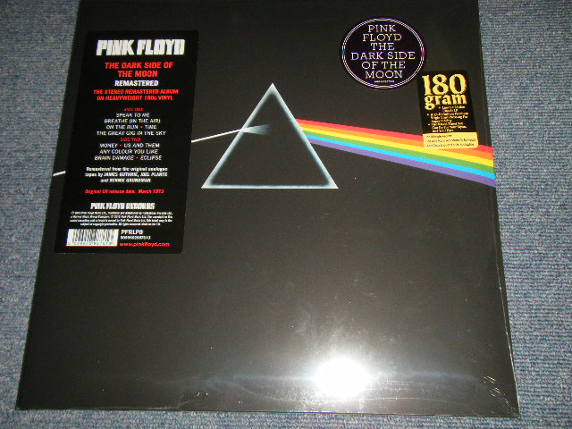 画像1: PINK FLOYD - THE DARK SIDE OF THE MOON   (REMASTERED) (SEALED) / 2016 EUROPE REISSUE "180 Gram" "BRAND NEW SEALED" 2-LP