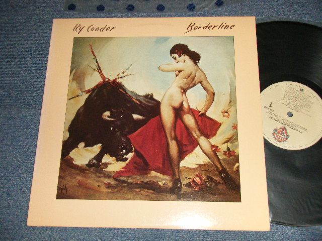 画像1: ost RY COODER - BORDERLINE (Matrix #A)BSK-1-3489 JW1 0 B)BSK-2-3489 JW1 0) "JACKSONVILLE Press in ILINOIS"(MINT-/MINT-) /1980 US AMERICA ORIGINAL "1st Press Label" Used LP 