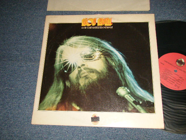 画像1: LEON RUSSELL - THE SHELTER PEOPLE (LOS ANGELES Press in CA) (With INSERTS)  (EX++/Ex+++) / 1971 US AMERICA ORIGINAL 1st Press "Dist.'CAPITOL' Label" & 2nd Press "ERRASS SUPERMAN Label Logo" Used LP 