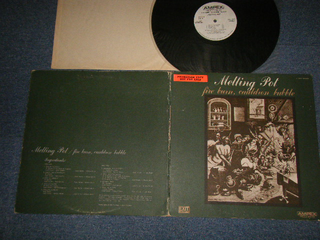 画像1: MELRING POT - Fire Burn, Cauldron Bubble (Ex+/Ex+++ EDSP) / 1978 US AMERICA ORIGINAL "WHITE LABEL PROMO" Used LP