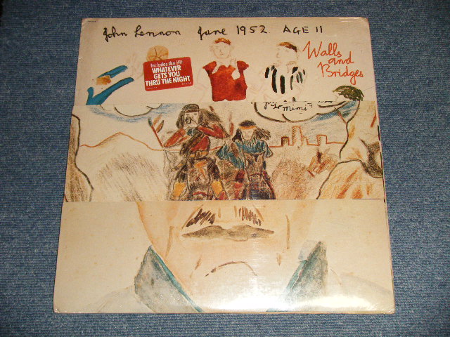 画像1: JOHN LENNON of THE BEATLES - WALLS AND BRIDGES (SEALED) / 1974 US AMERICA ORIGINAL "BRAND NEW SEALED" LP