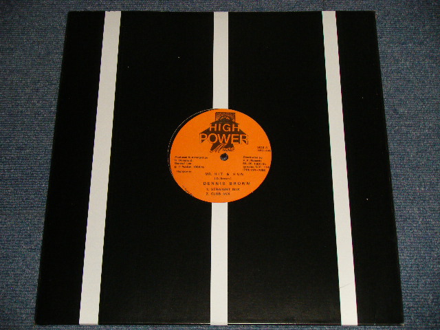 画像1: DENNIS BROWN - MR. HIT & RUN  (NEW)  / 1996 JUS AMERICA  ORIGINAL "BRAND NEW" 12" inch