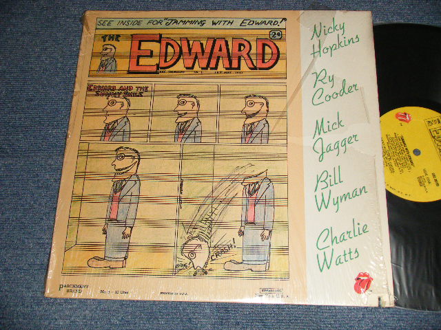 画像1: ROLLING STONES+V.A. (Nicky Hopkins, Ry Cooder, Mick Jagger, Bill Wyman, Charlie Watts ‎) - JAMMING WITH EDWARD!  (Ex++/Ex+++ CUT OUT)  / 1972 US AMERICA  ORIGINAL Used LP