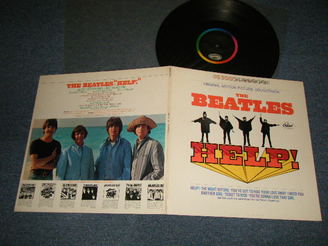 画像1: The BEATLES -  HELP! ( "SRC / SPECIALTY Press in PENNSYLVANIA" )(Ex+++/MINT-) / 1986 Version  US AMERICA  REISSUE "BLACK with RAINBOW Label" STEREO  Used LP