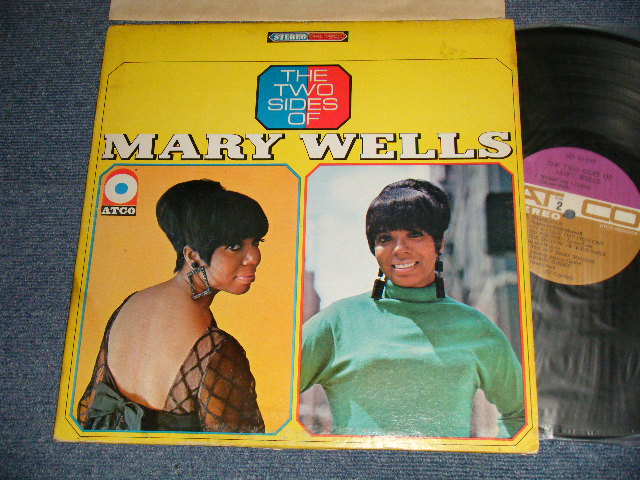 画像1: MARY WELLS - THE TWOSIDES OF (Ex++, VG++/MINT- EDSP) / 1966 US AMERICA ORIGINAL 1st Press "PURPLE(PLUM) & BROWN(GOLD) Lael" STEREO Used LP