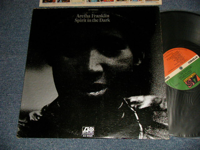 画像1: ARETHA FRANKLIN - SPIRIT IN THE DARK ("CTH/TERRE HAUTE Press in INDIANA")  (Ex+/Ex++ EDSP) / 1970 US AMERICA ORIGINAL 1st Press "GREEN & RED with 1841 BROADWAY Label" Used LP 　