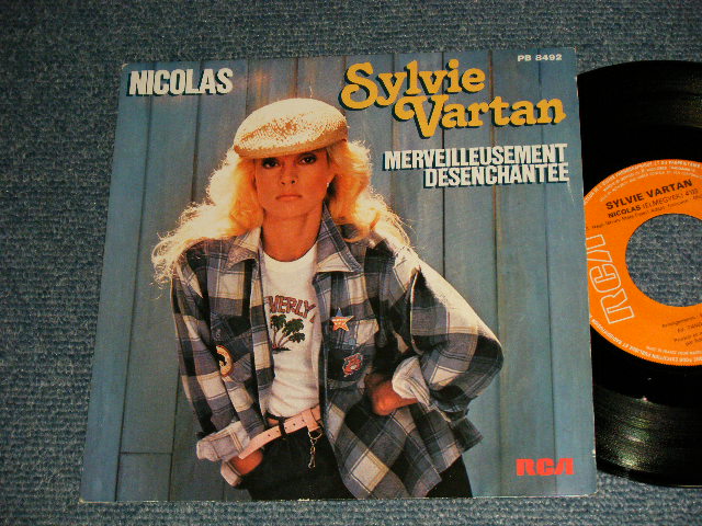 画像1: SYLVIE VARTAN シルヴィ・バルタン - A)Nicolas (Elmegyek)   B)Merveilleusement Desenchantée (Ex+++/Ex+++)  / 1979 FRANCE FRENCH ORIGINAL Used 7" 45rpm Single with PICTURESLEEVE 