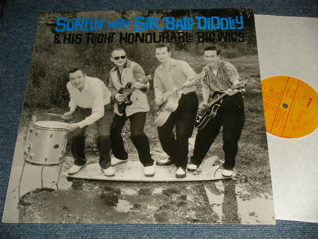 画像1: Sir Bald Diddley And His Right Honourable Big Wigs - Surfin' With Sir Bald Diddley And His Right Honourable Big Wigs  (NEW)  / 1992 UK ENGLAND ORIGINAL"BRAND NEW" LP