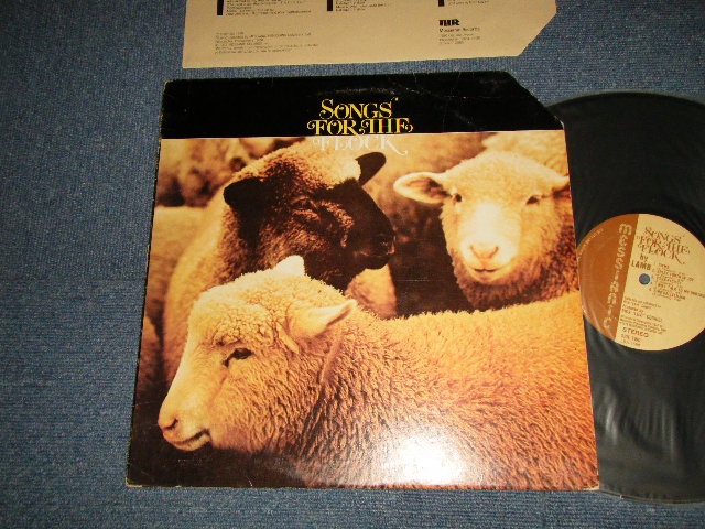 画像1: LAMB - SONGS FOR THE FLOCK (Ex+/Ex++ Looks:Ex+++ CUT OUT) / 1978 US AMERICA ORIGINAL Used LP 