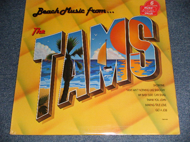 画像1:  TAMS - BEACH MUSIC FROM THE TAMS (SEALED) / 1983 US AMERICA ORIGINAL "BRAND NEW SEALED" LP 