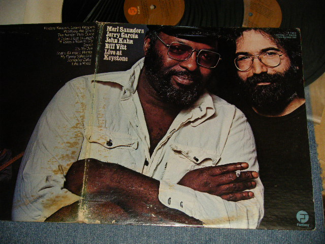 画像1: JERRY GARCIA of GRATEFUL DEAD +MERL SAUNDERS+JOHN KHAN+BILL VITT - KEYSTONE ENCORES (Ex/MINT- EDSP)  /1973 US AMERICA ORIGINAL 1st Press "BROWN Label" Used 2-LP 