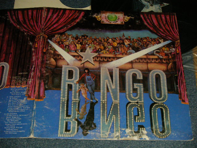 画像1: RINGO STARR - RINGO (NO BOOKLET) (Matrix #  A)SWAL-1-3413-Z21 ・ 1   ＊TML-M B)SWAL-2-3413-Z25 ・ 1  TML-L   ＊ ) "LOS ANGELES Press in CA" (VG++, Ex++/Ex++ EDSP) / 1973 US AMERICA  ORIGINAL Used LP 