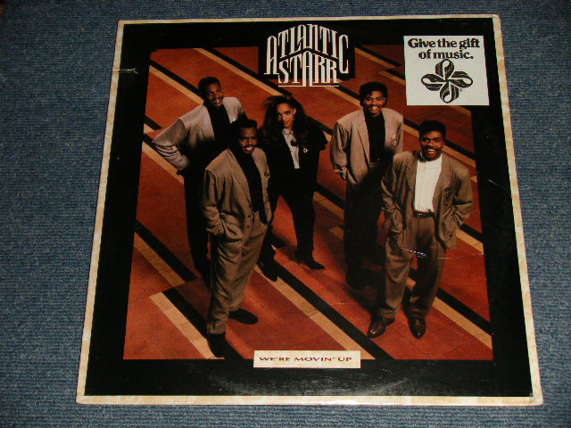 画像1: ATLANTIC STARR - WE'RE MOVIN' UP (SEALED CUT OUT) / 1989 US AMERICA ORIGINAL "BRAND NEW SEALED" LP